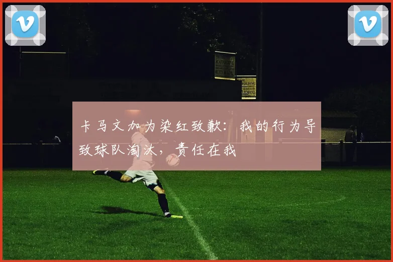 卡马文加为染红致歉:我的行为导致球队淘汰,责任在我
